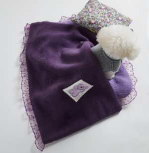 Heritage Fur Pet Blanket in Viola